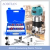 8000W Woodworking Electric Trimmer Wood Router Machines Tool Electric Power Carpentry Manual Trimmer Tools With Milling Cutter 1