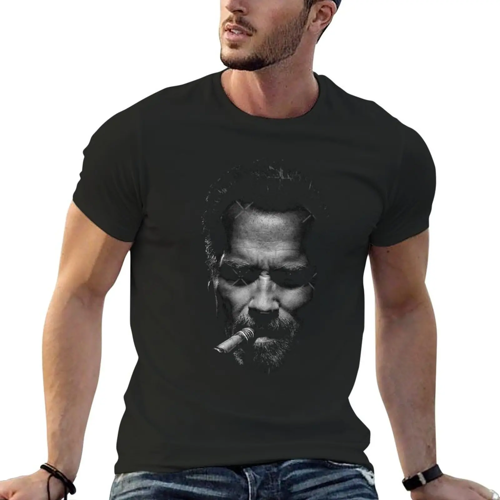 

Arnold Schwarzenegger smoke Essential T-Shirt vintage t shirts rapper graphic tees cotton graphic tees black t shirts for men