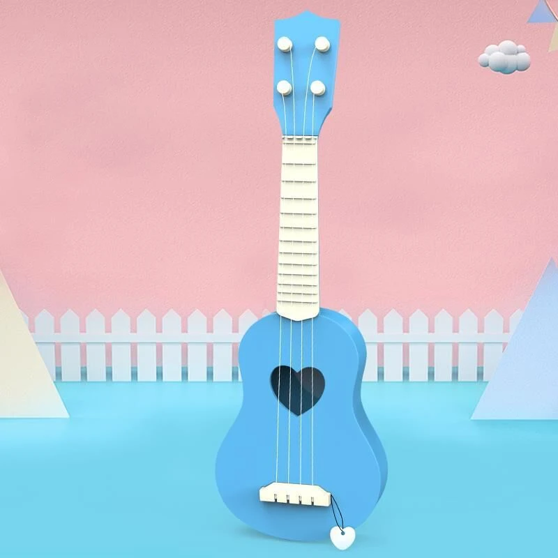 Children Ukulele Musical Toys 4 Strings Small Guitar Montessori Education Instruments Music Toy Learning 3 To 6 Years Boys Gift early education toys educational toys music toys musical instrument