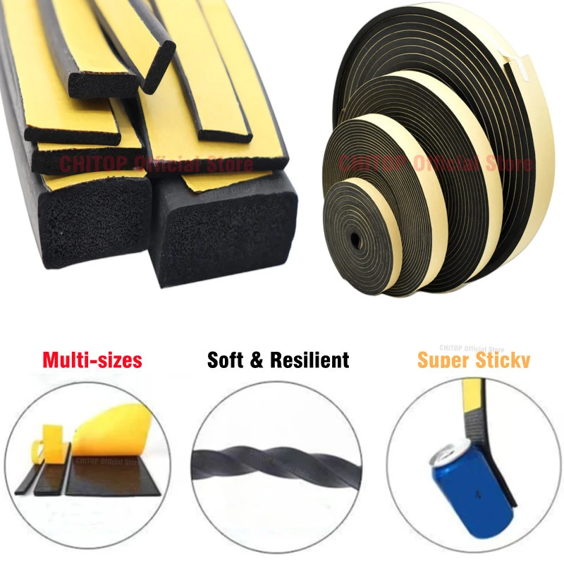 Color: White & Black Self Adhesive Foam Strip Tape At Rs 4/meter In