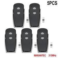 1/3/5 pcs MARANTEC 315MHz Garage Gate Remote Control For M3-3313 M3-2312 Digital 382 M3-2312 Digital 384 Fixed Code Duplicator 1