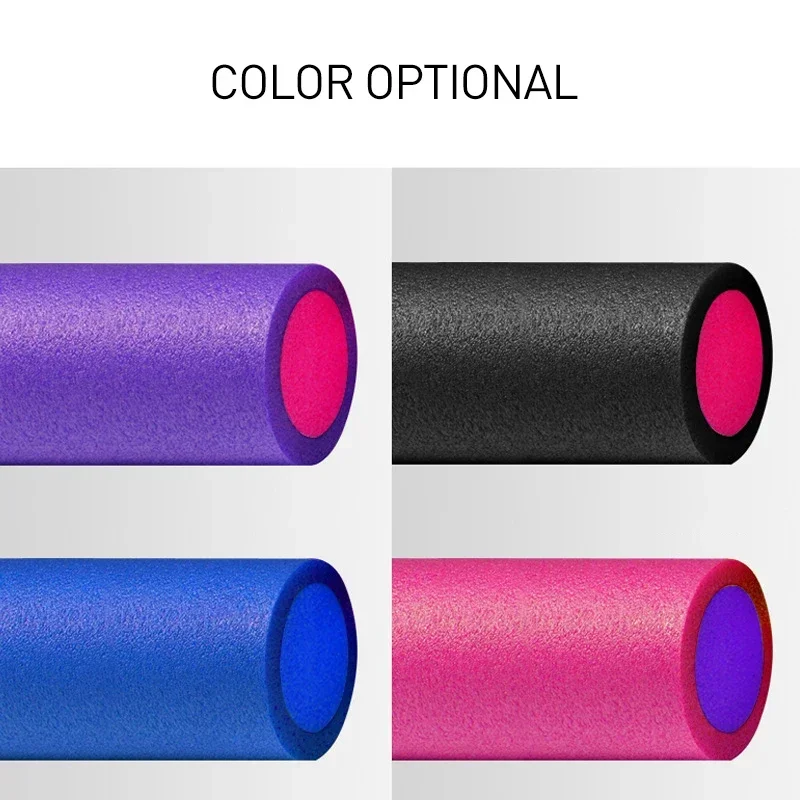 Solid Yoga Block Massage Stick EPE Eco-friendly Fitness Foam Roller Muscle Relaxation Gym Equipment Pilates Body Exercises