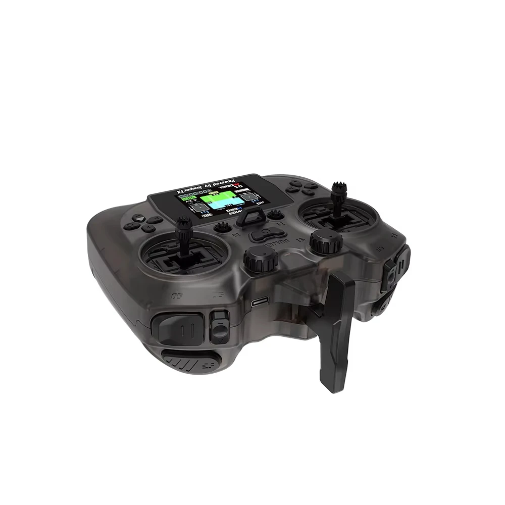 Jumper Remote Controller Smart 2" Color Screen Transmitter Hall Sensor Gimbals ELRS 2.4G 100mW 12CH FPV Transmitter