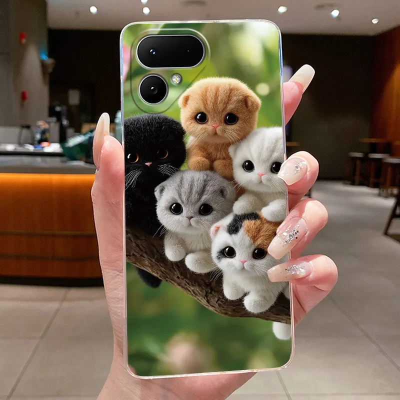 Elegant Sunlight Moonlight Transparent Phone Case - Shockproof TPU Soft Cover