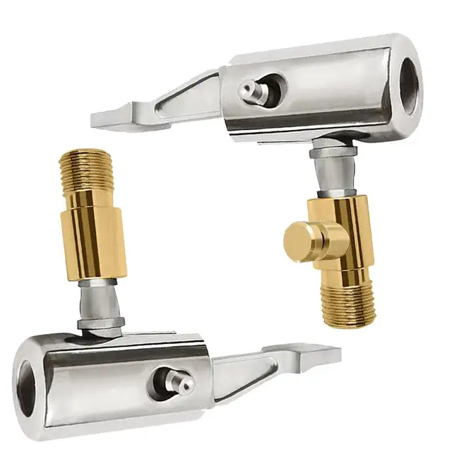 Adattatore Gonfia Pneumatici ABSOPRO | Mandrino Aria Per Camion E Auto | Set Da 2 Pezzi Da 6mm - Foto 6