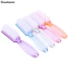 4Pcs Transparent Nail Brush Cleaning Brushes Plastic Handle Grip Multifunctional Brush Cleaner Scrubbing Pedicure For Manicure 1