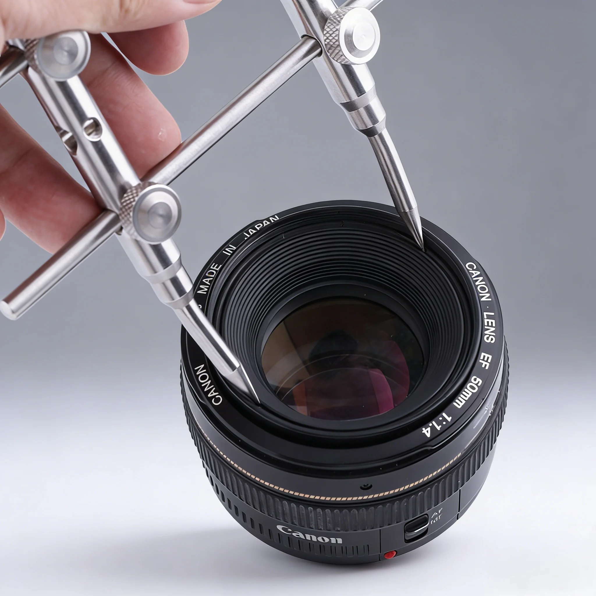 다목적 렌즈 수리 도구, 카메라, 망원경, 현미경 및 프리즘용 곡선 스패너 렌치 25-130mm