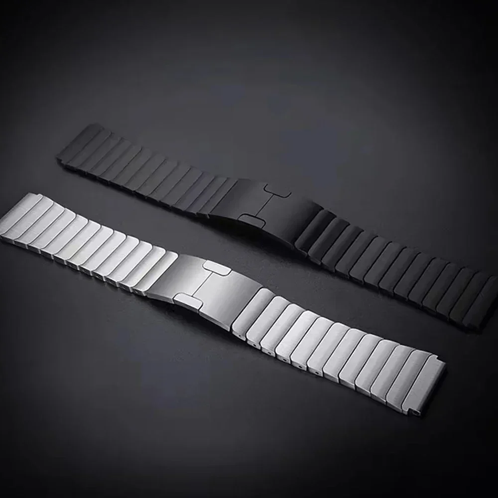 Sleek Stainless Steel 22mm Bracelet