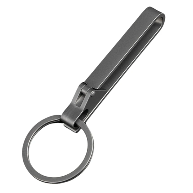 

Брелок Карманный титановый держатель для ключей со съемным брелоком для мужчин и женщин уличный портативный инструмент