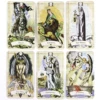 Old Style Tarot Cards For Family Party High Quality Fortune Telling Divination Tarot Deck 78 Cards Deck With PDF Guide Card Game 5