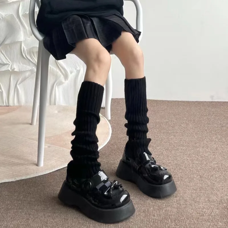 Autumn and Winter Children Knee High Socks children knee high socks Princess Comfortable Warm Simple Fashion All-match Girls 40CM Leg Set Calf Socks
