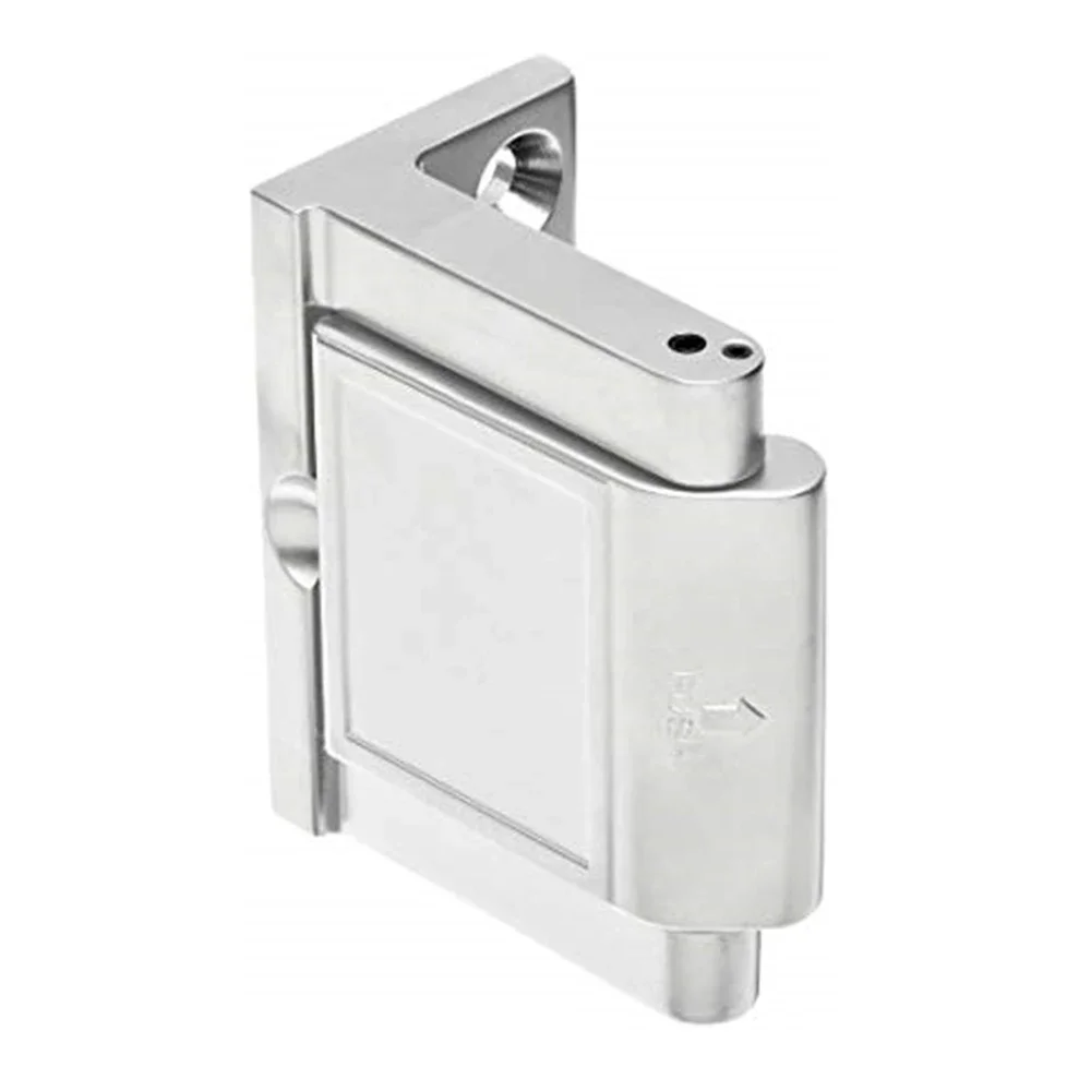 Home Security Zinc Aolly Door Reinforcement Lock Door Stopper Reinforcer Privacy Latch