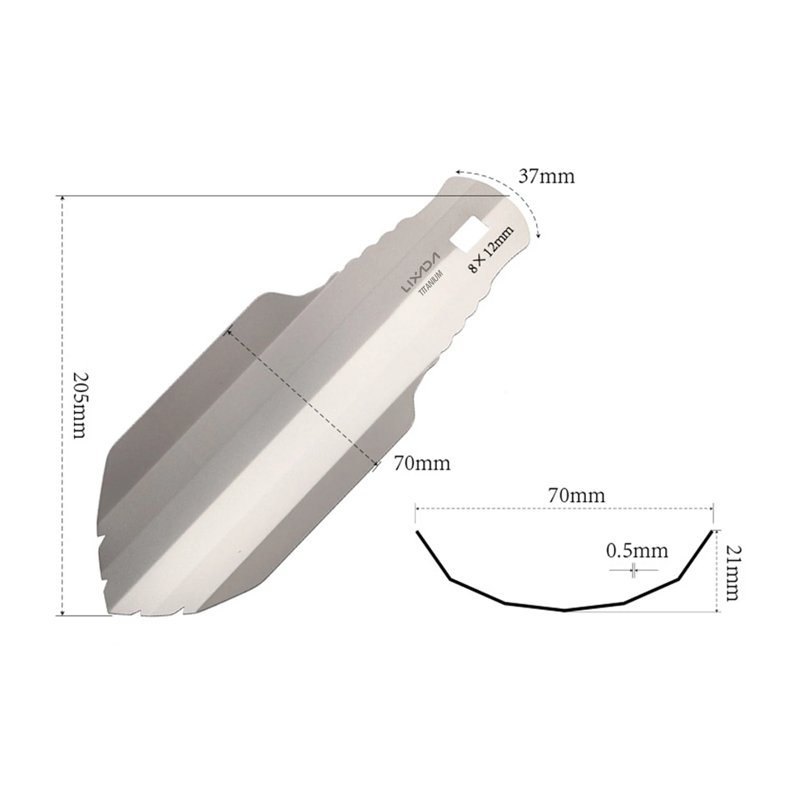 Portable Titanium Shovel 4