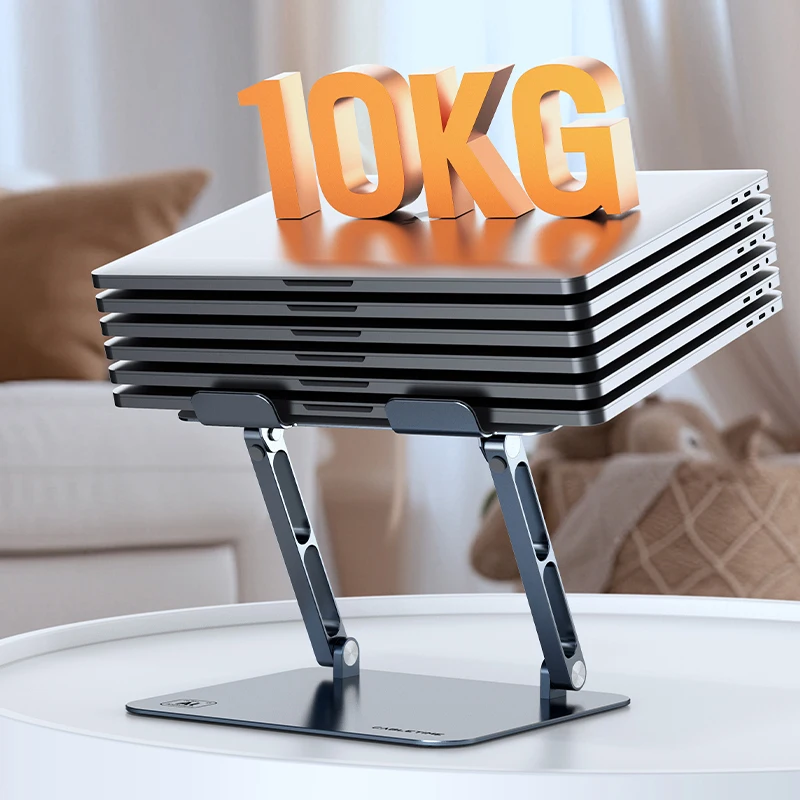 CABLETIME 노트북 스탠드 조절 가능 접이식 알루미늄 수직형 아이패드 스탠드 (델, 레노버 게이밍 노트북용)