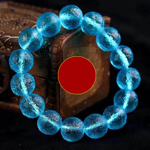 Colorful Meteorite Bracelet Five Elements Bagua Meteorite Bracelet Round Bead Handle Jewelry Bracelet Wholesale