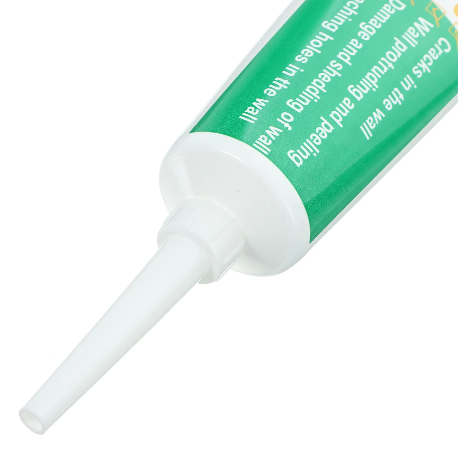 Wall Mending Agent Drywall Wall Repair Paste Repair Cream with Nozzle Scraper Kit Cream