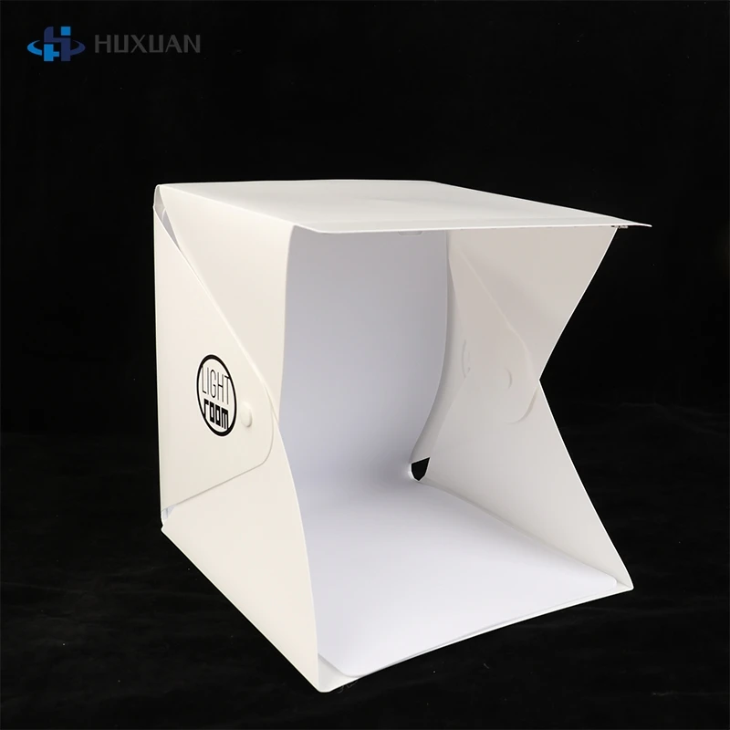 Portable Folding Photobox Photography LED Light Room Photo Studio Light Tent Soft Box Backdrops Photobox for DSLR Camera