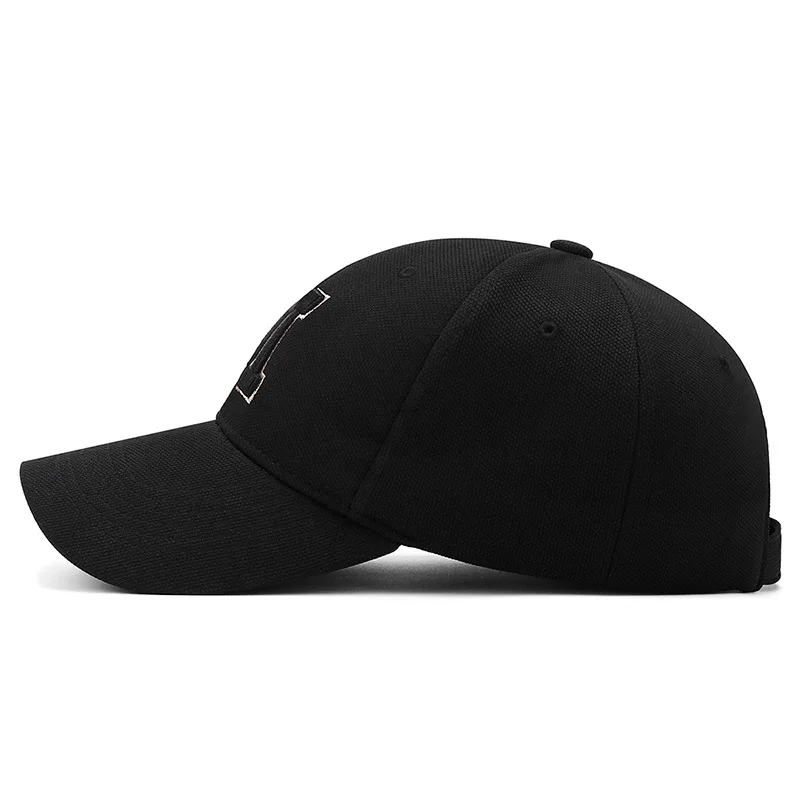 Baseball cap Baseball Cap Plus-size Snapback Hat Big yards cap M letter Cap 3D embroidery Sun hat Spring Autumn baseball cap Sport