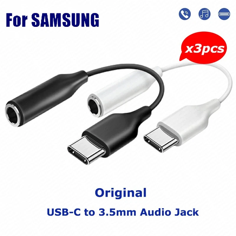 Adaptateur casque et chargeur USB Type C vers 3,5 mm, 2-en-1 USB C vers  Audio Jack Hi-res Dac et câble de dongle de charge rapide compatible avec  Galaxy S23