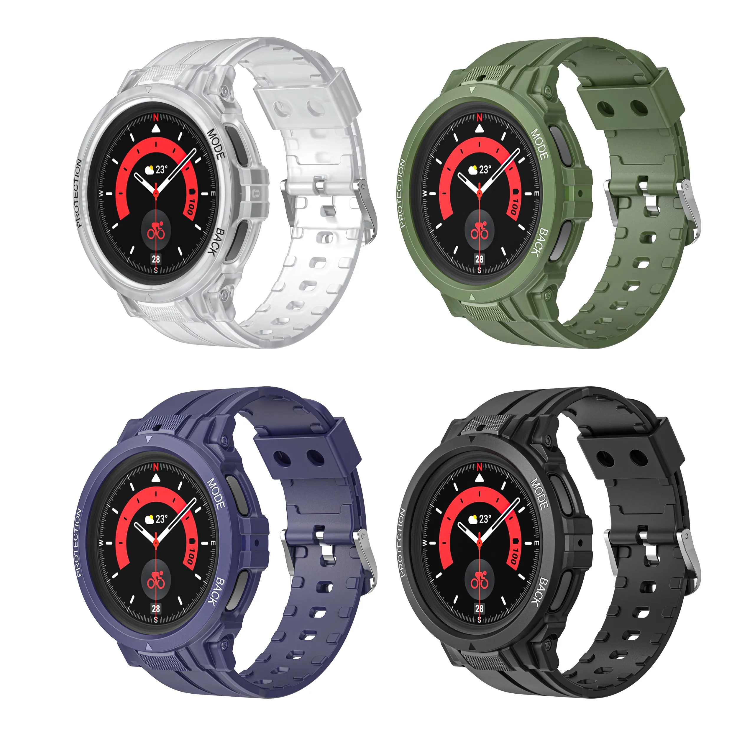 

Прочный чехол для Samsung Galaxy Watch 5 Pro 45 мм