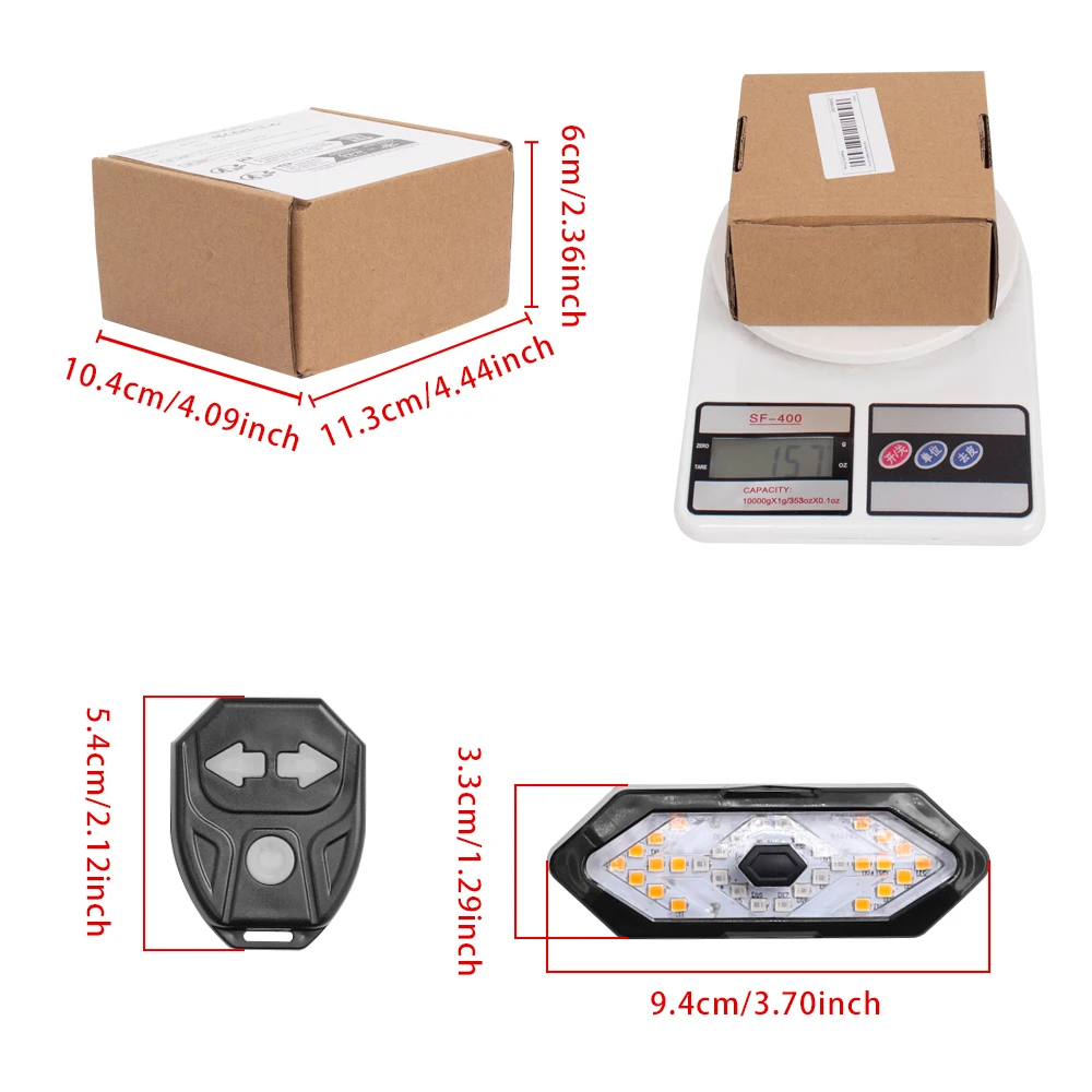 Für Xiaomi M365 1S Pro 2 Mi3 Mi4 Lenkergriffe oder Rücklicht Blinker für Ninebot Max G30 G2 für Hiboy – Detail 7