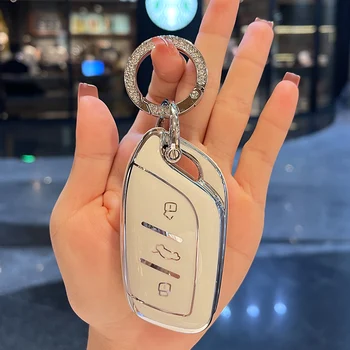 Custodia morbida per chiave auto in TPU per Saic MG ZS EV MG6 EZS HS EHS 2019 2020 Roewe RX5 I6 I5 RX3 RX8 ERX5 MG5 Shell accessori