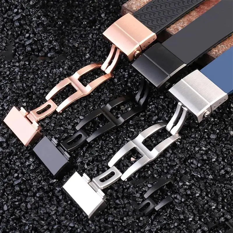 SCHIK 22x20mm DIVER and MARINE Waterproof Silicone Rubber watchband Wrist Watch Band Belt For Ulysse Nardin Man strap tools