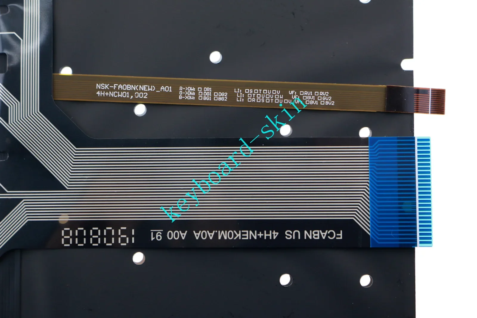 Teclado Americano Rgb Colorido com Retroiluminação para Msi Gs73 Gs73vr Gp72 Gp72mvr Gp62 Gp62mvr Gp62vr Gt73 Gt73vr Gs63 Furtiva 8re 8rf Novo - Imagem 5