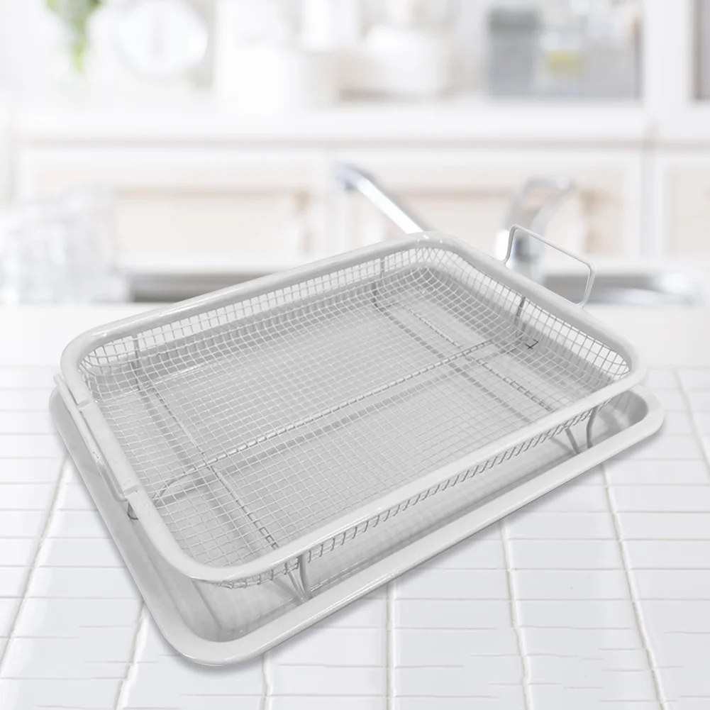 Stainless Steel French Fries Basket Heat resistance Square Frying