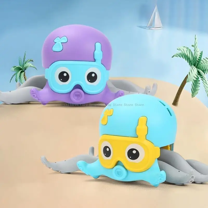 Non-stinging bathtub toy Octopus Vehicle
