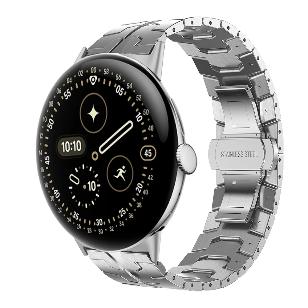 Luxury Stainless Steel Watch Strap – Men's Wrist Bracelet Accessories