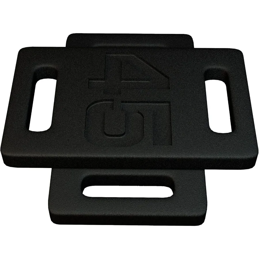 Cast Iron Plate, Weighted Plate for Swings, Squat, Strength Training, Fitness Workout, and Home Exercises,45 Pounds