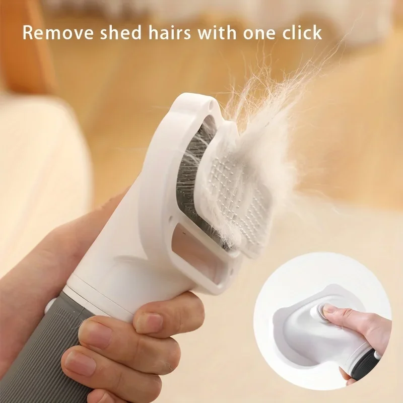 Dog Water Blower Hair Pulling Blowing Wind Modeling 3 In 1 Dog Hair Pulling Machine Dryer Teddy Comb Beauty