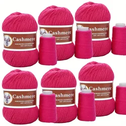 Luxurious Hand-Knitting Cashmere Wool (7)
