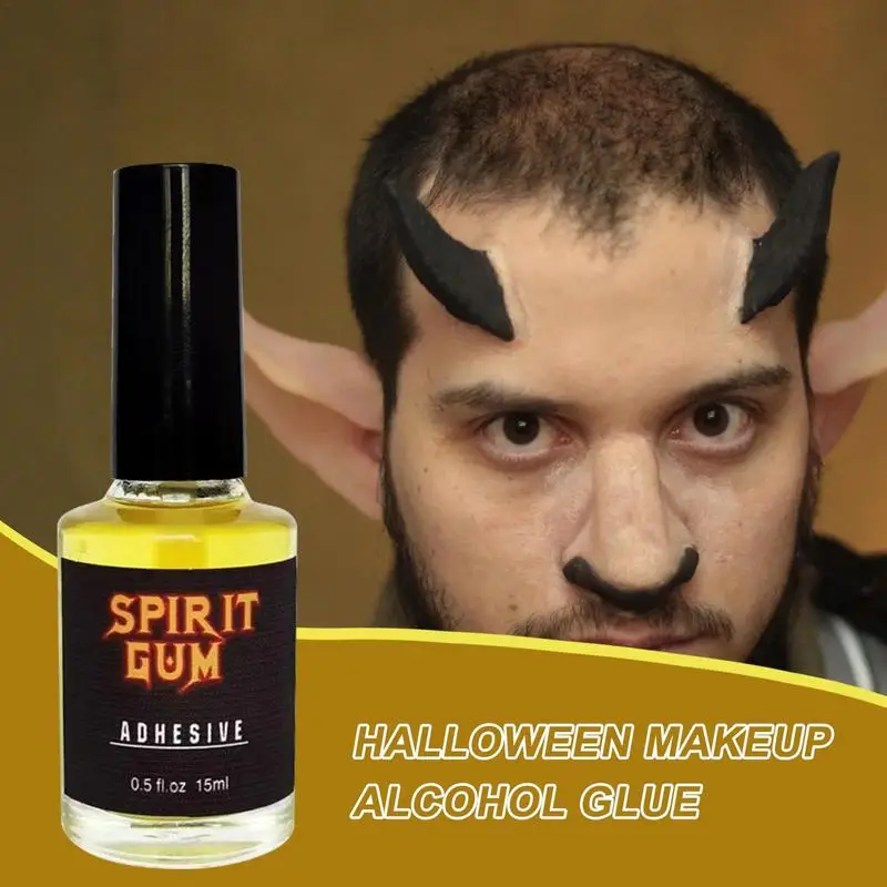 Makeup Spirit Gum Adhesive Special FX Cosplay Halloween Stage Performance Makeup Professional Cosmetic Glue Adhesive 3