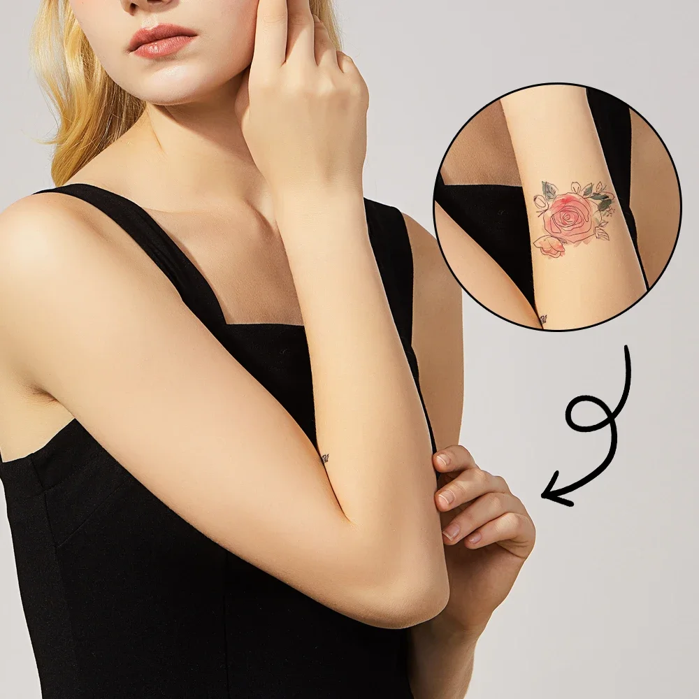 5PCS Waterdichte Tattoo Fout Verbergen Stickers Set Tijdelijke Tattoo  Cover-up Patches Volledige Dekking Body Tattoos Littekens huidvriendelijke  - AliExpress, image size:1000x1000