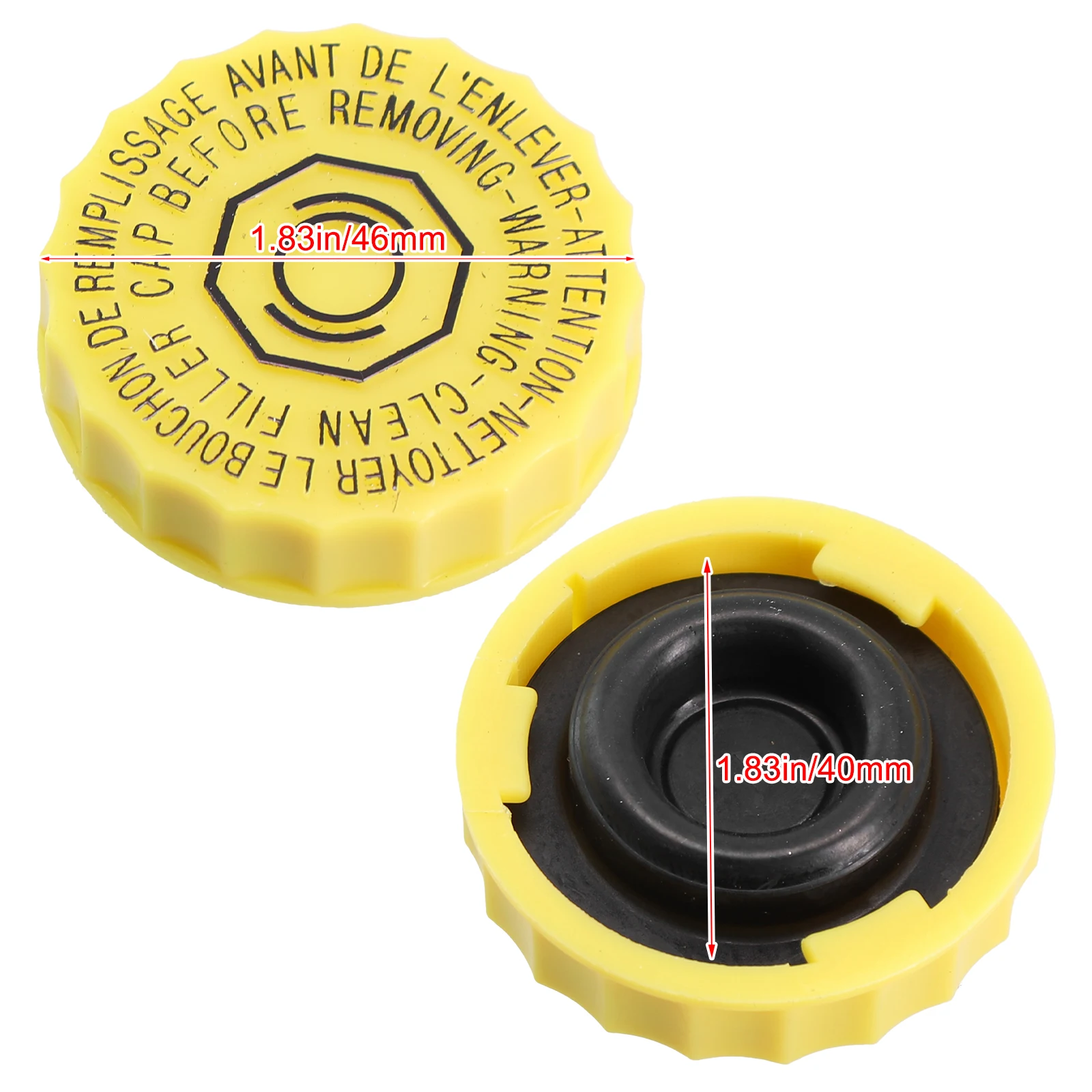 

1* 1pc New Practical Durable Brake Master Cylinder Cap Cover Parts Brand New High Quality 05014518AA 05014518aa