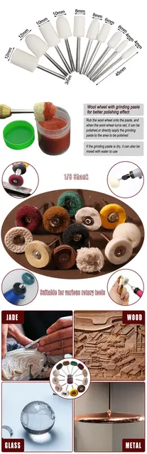 Tappetino Per Smerigliatrice Tampone Ruota Lucidatura Pi Misure - Foto 12