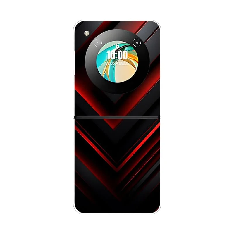 Soft Matte Silicone Back Cover with Fashion Painted Design