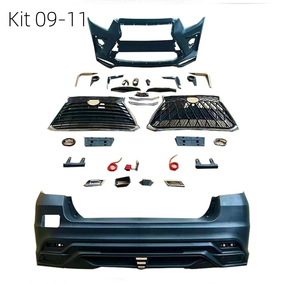 ABSMaterialBodyKitFrontrearbumperassemblyforToyotaHighlander