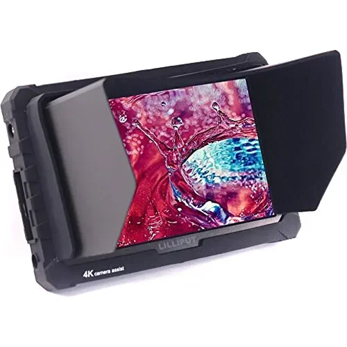 LILLIPUT A7S 1920x1200 HD IPS Screen 500cd/m2 Camera Field Monitor 4K HD-MI Input Output Video Assist for DSLR Mirrorless