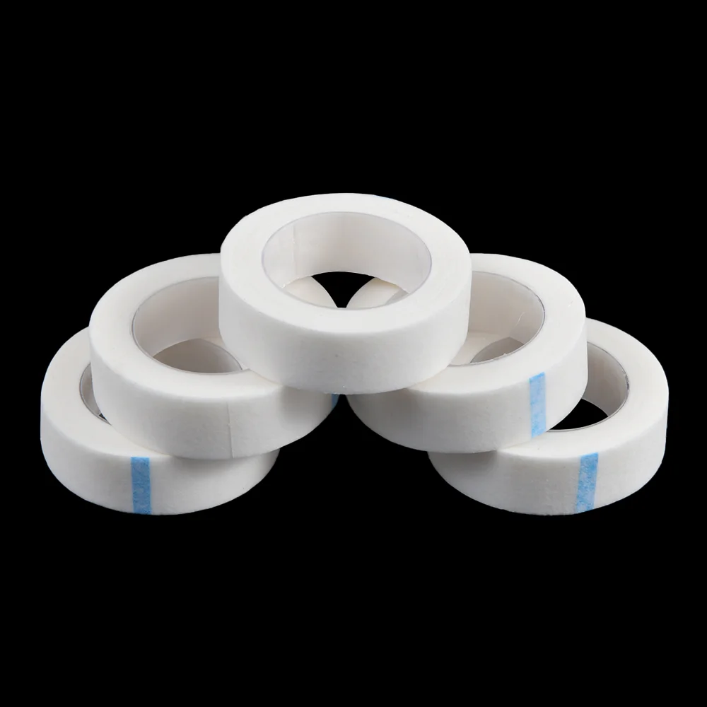 Eyelash Extended Breathable Non-woven Tape for False Eyelash Patch Makeup Tool 5PCS false eyelash extensions tape