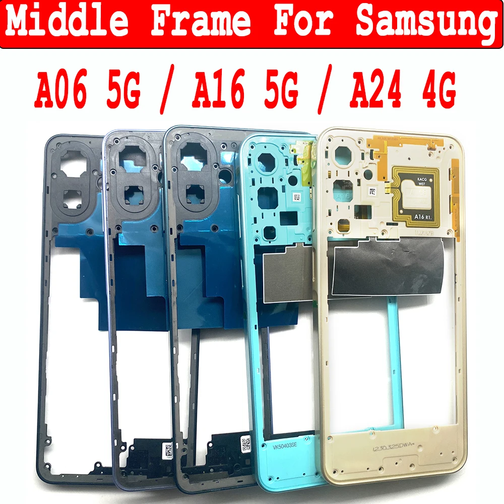 Enhanced Middle Plate Frame and Back Housing Replacement Parts - Premium Quality Front Bezel