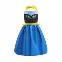 Kid Princess Style Apron Adult Creative Party Cooking Painting Apron Parent-child Baking Accessories Baby Pinafore Girls Gift 2