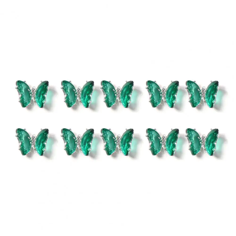 

10Pcs Manicure Ornaments Good Long Lasting Non-Fading Nail Supplies Nail Decorations Nail Art Decors