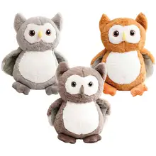 

Cute Owl Plush Toy Simulation Pillow Decoration Soft Owl Plush Toy for Holiday Christmas Birthday Gift Children Girls Adults