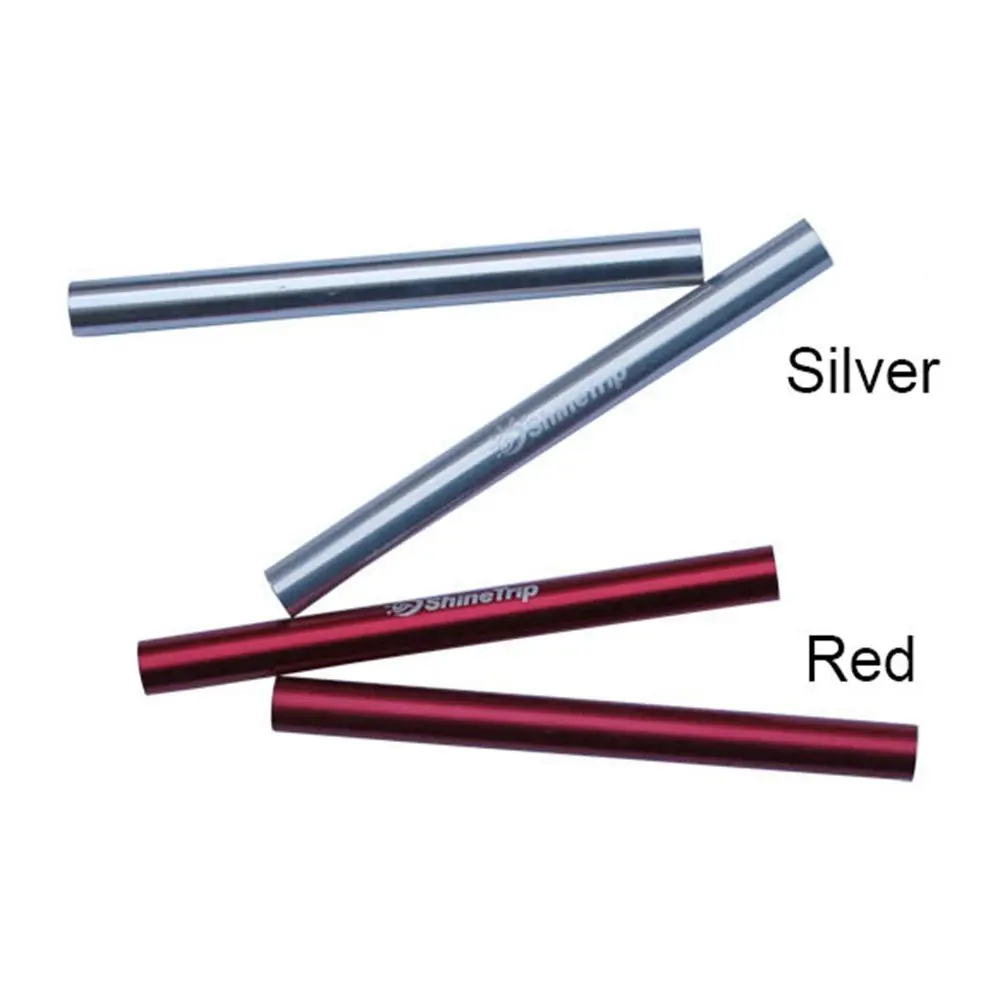 

4pcs/set Tent Accessories Emergency Tube Tent Pole Repair Tube Single Rod Mending Pipe Length 13cm