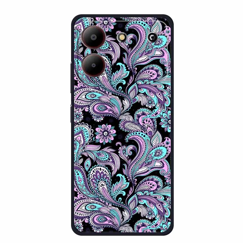 Cute Cartoon Cat Black Silicone Soft Phone Case - Stylish Protective Back Cover
