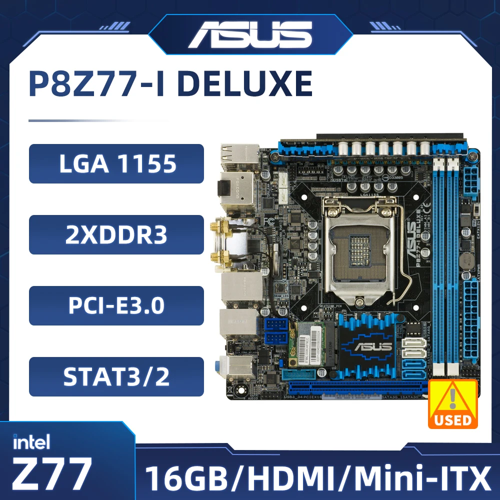 PlacameASUSMiniITXP8Z77IDELUXELGA1155DDR316GBIntelZ77PCI.jpg