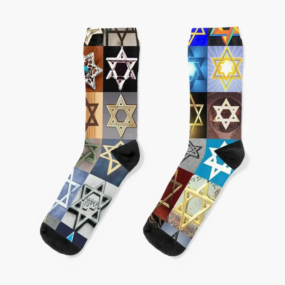 

Star of David Socks Children's golf Socks Women Men's